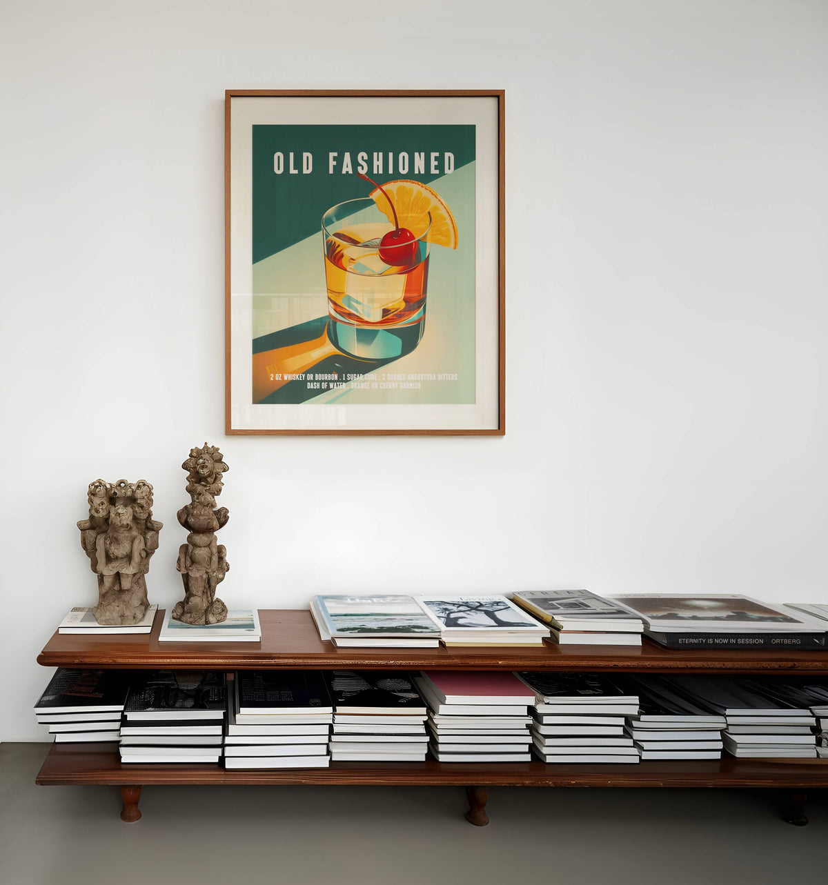 Old Fashioned Cocktail Print