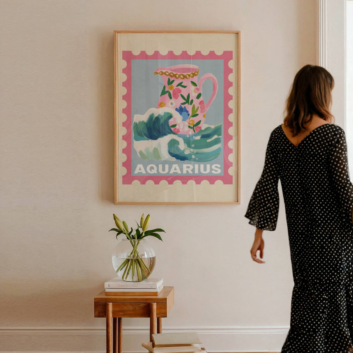 Aquarius Zodiac Print