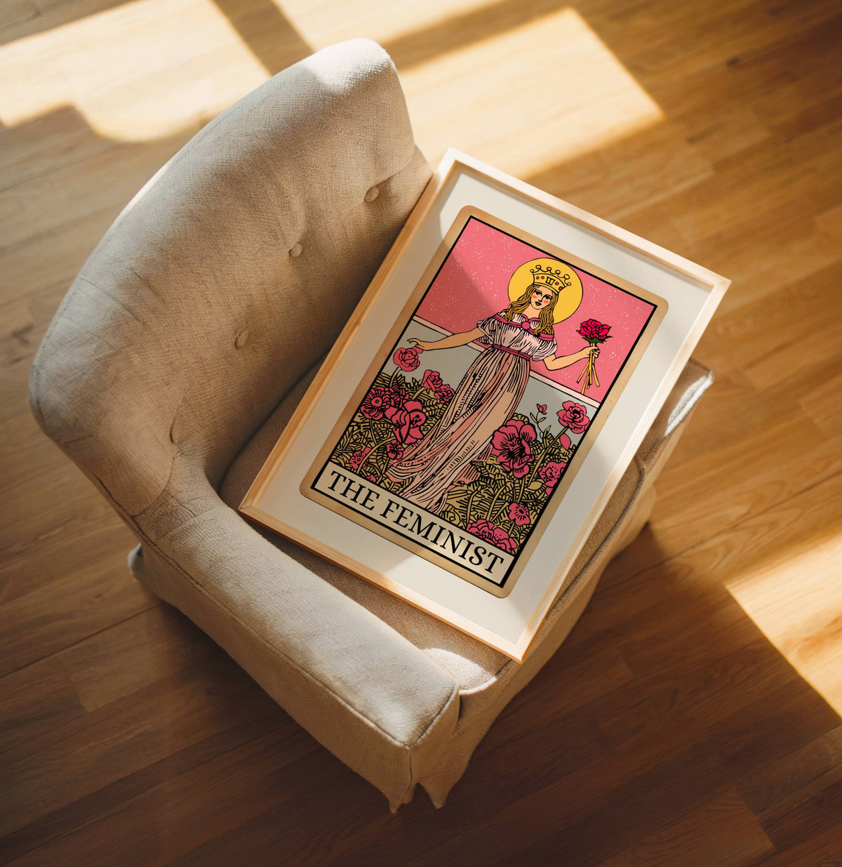 The Feminist Tarot Card Print