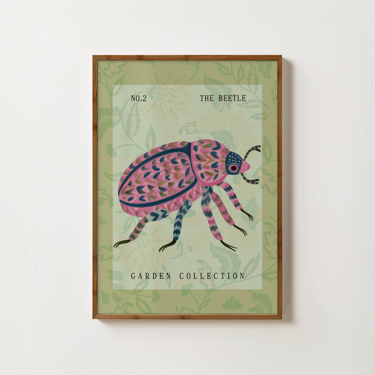 The Beetle Nursery Print