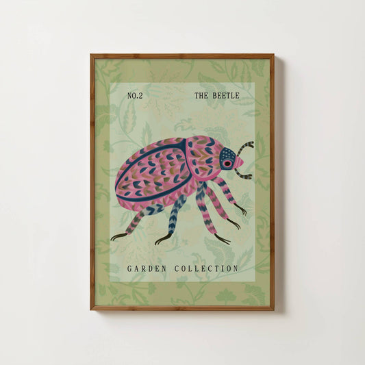 The Beetle Nursery Print