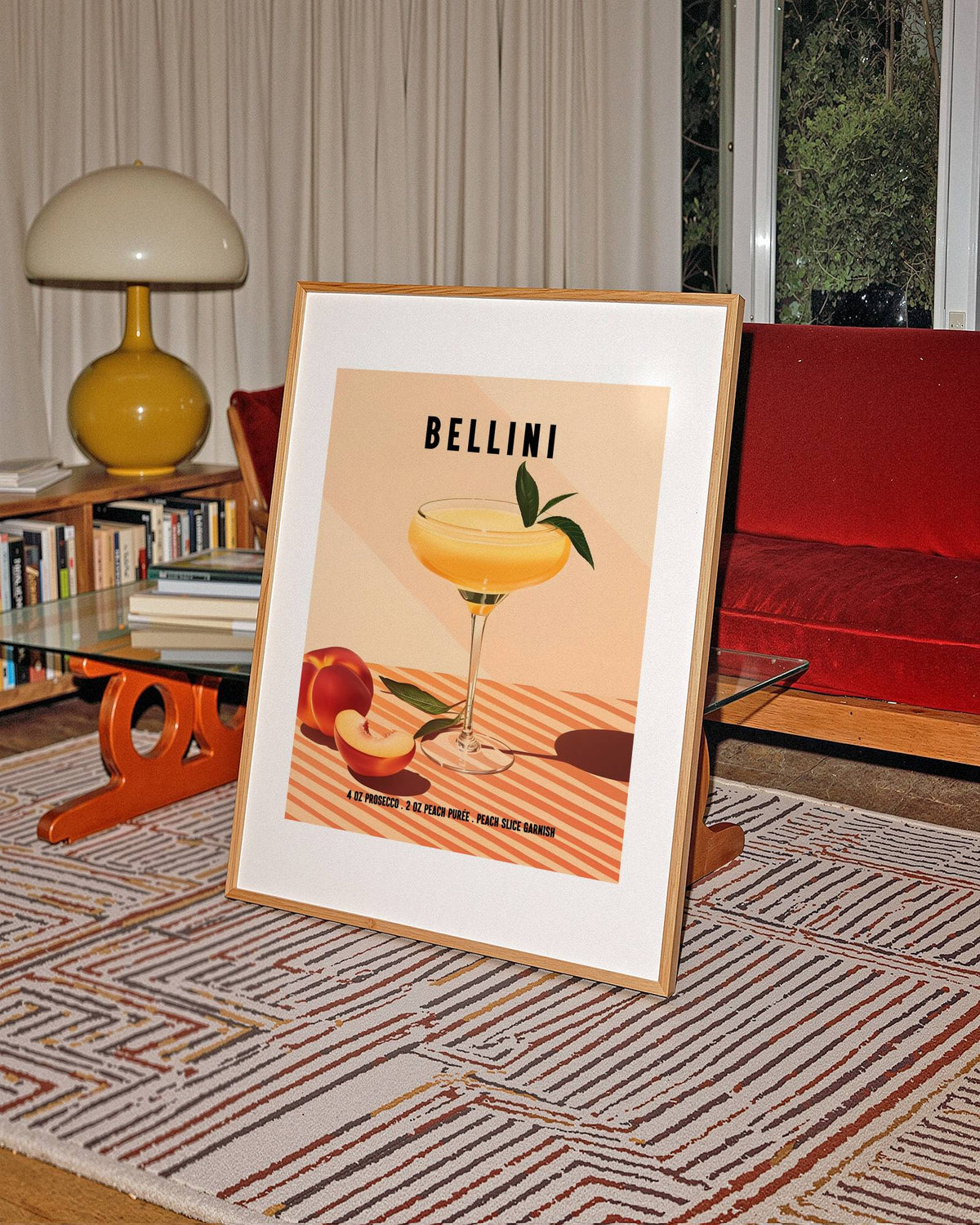 Bellini Cocktail Print