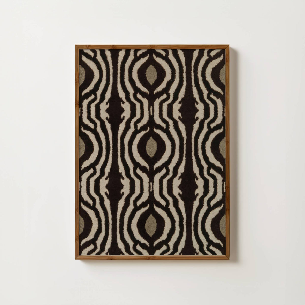 Shadow Rhythm Textile Print