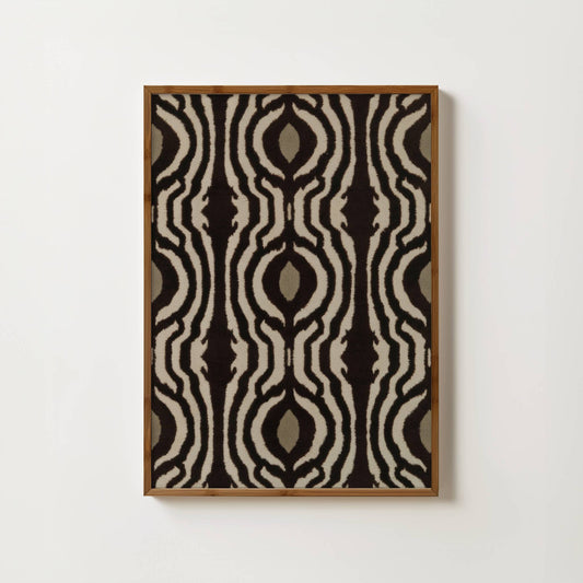 Shadow Rhythm Textile Print