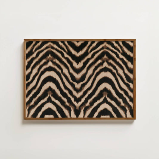 Primal Contour Textile Print