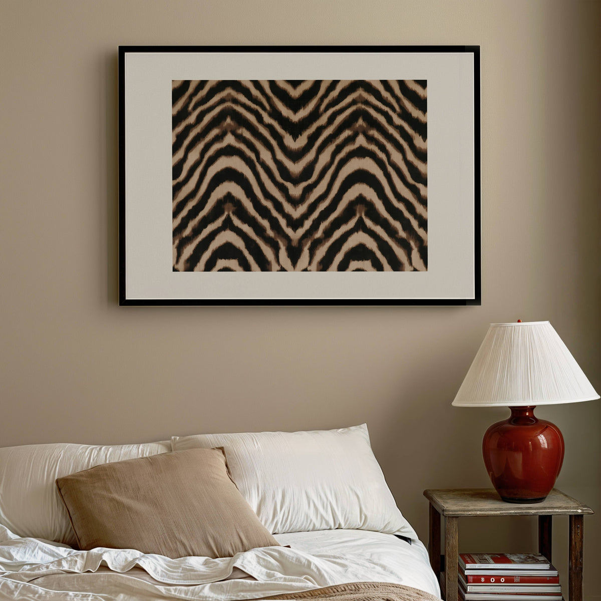 Primal Contour Textile Print