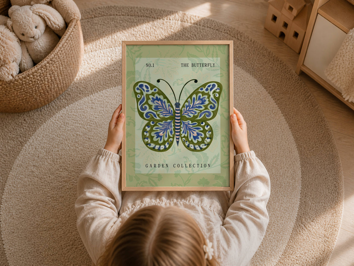 The Butterfly Nursery Print