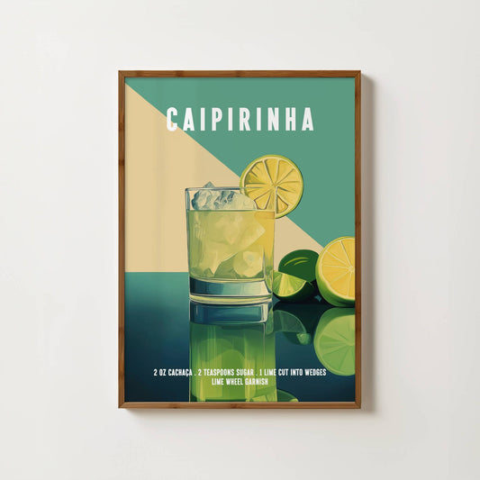 Caipirinha Cocktail Print