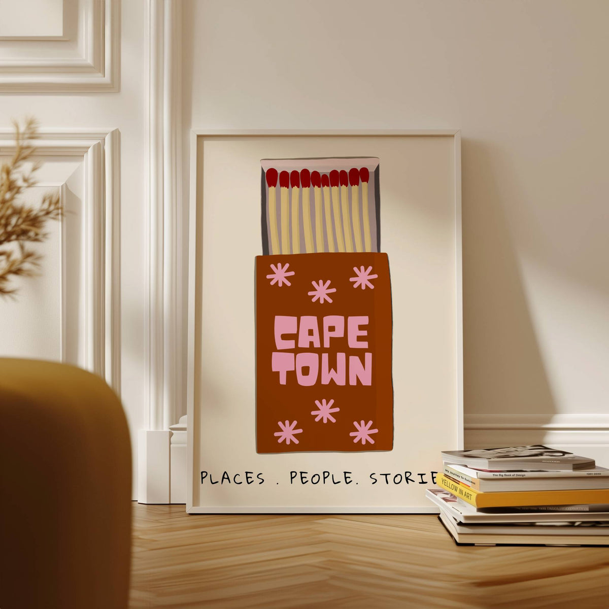 Cape Town Matchbox Print