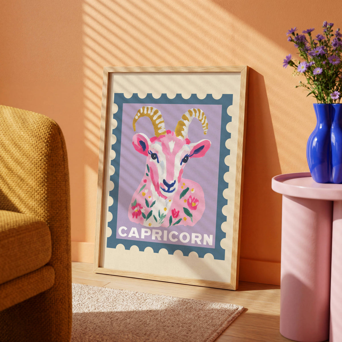 Capricorn Zodiac Print