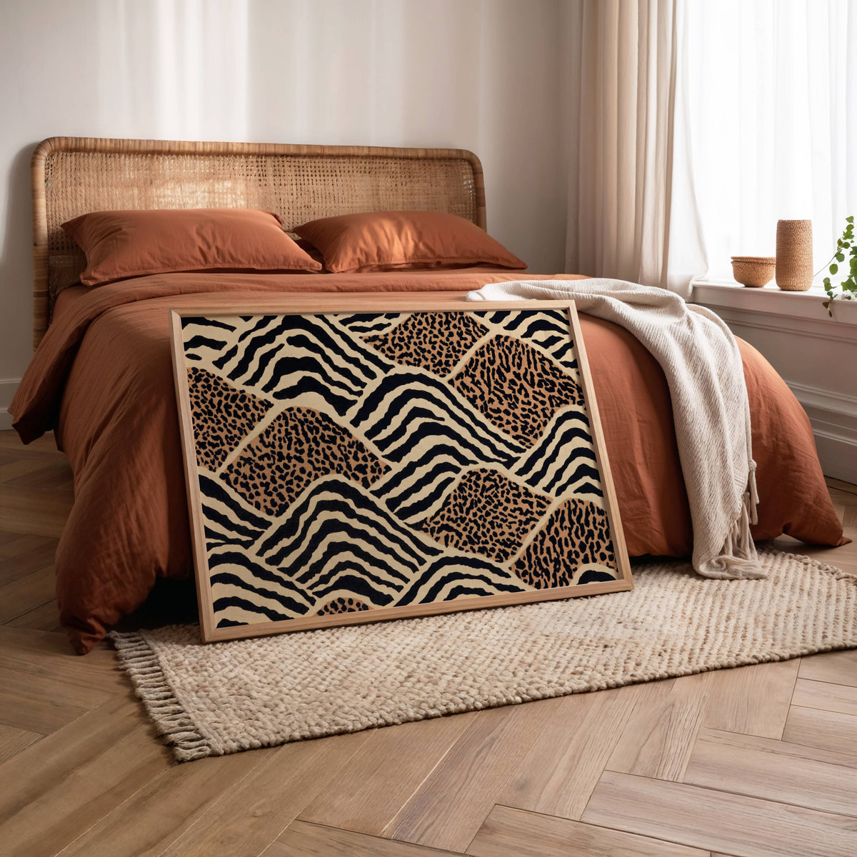 Wild Terrain Textile Print