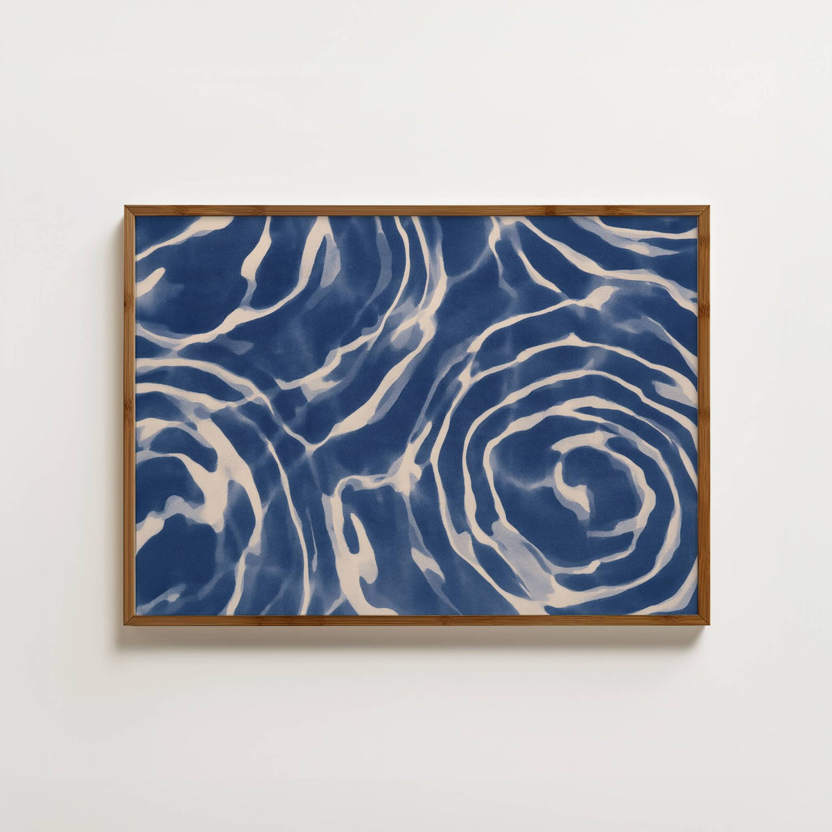 Waterlines Textile Print