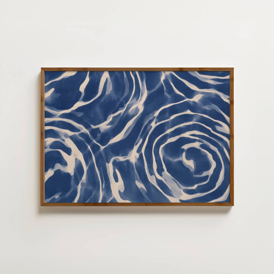 Waterlines Textile Print