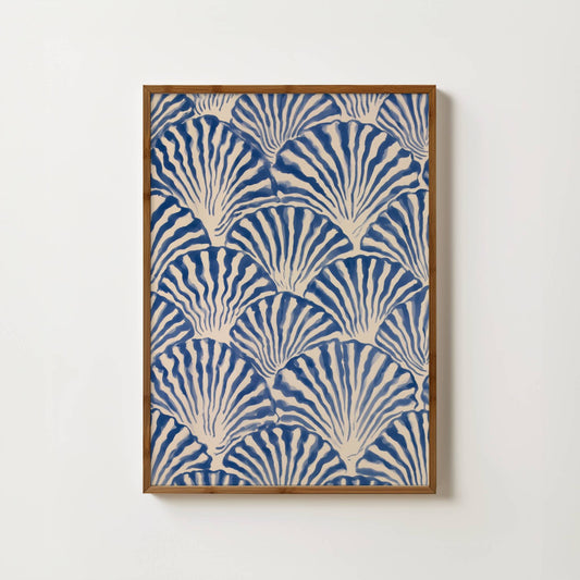 Shell Formation Textile Print