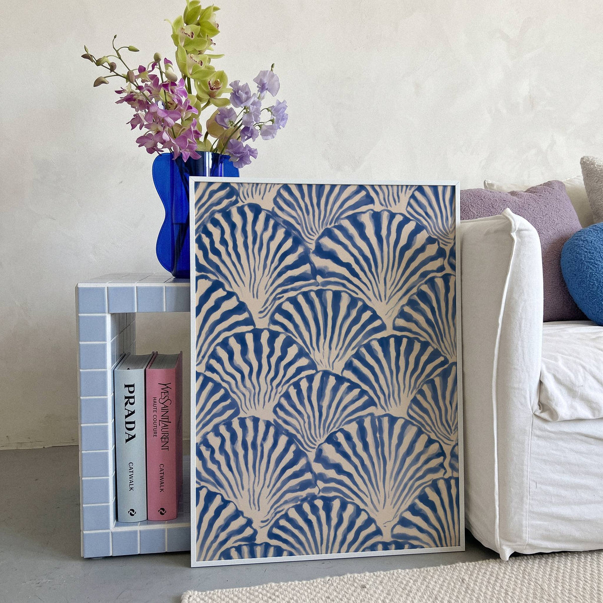 Shell Formation Textile Print