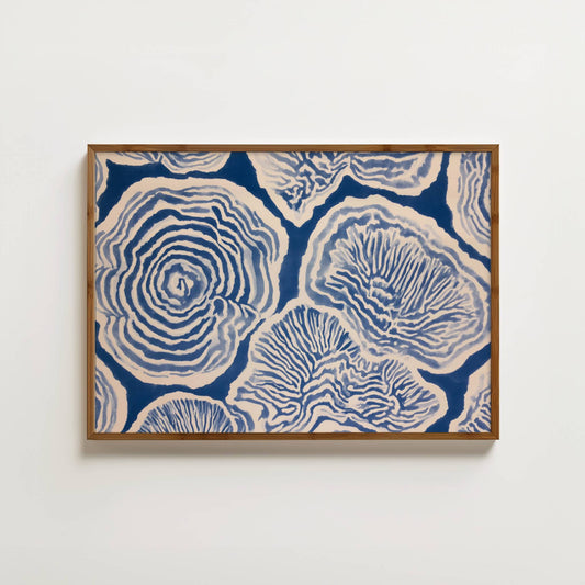 Microscopic Reef Textile Print