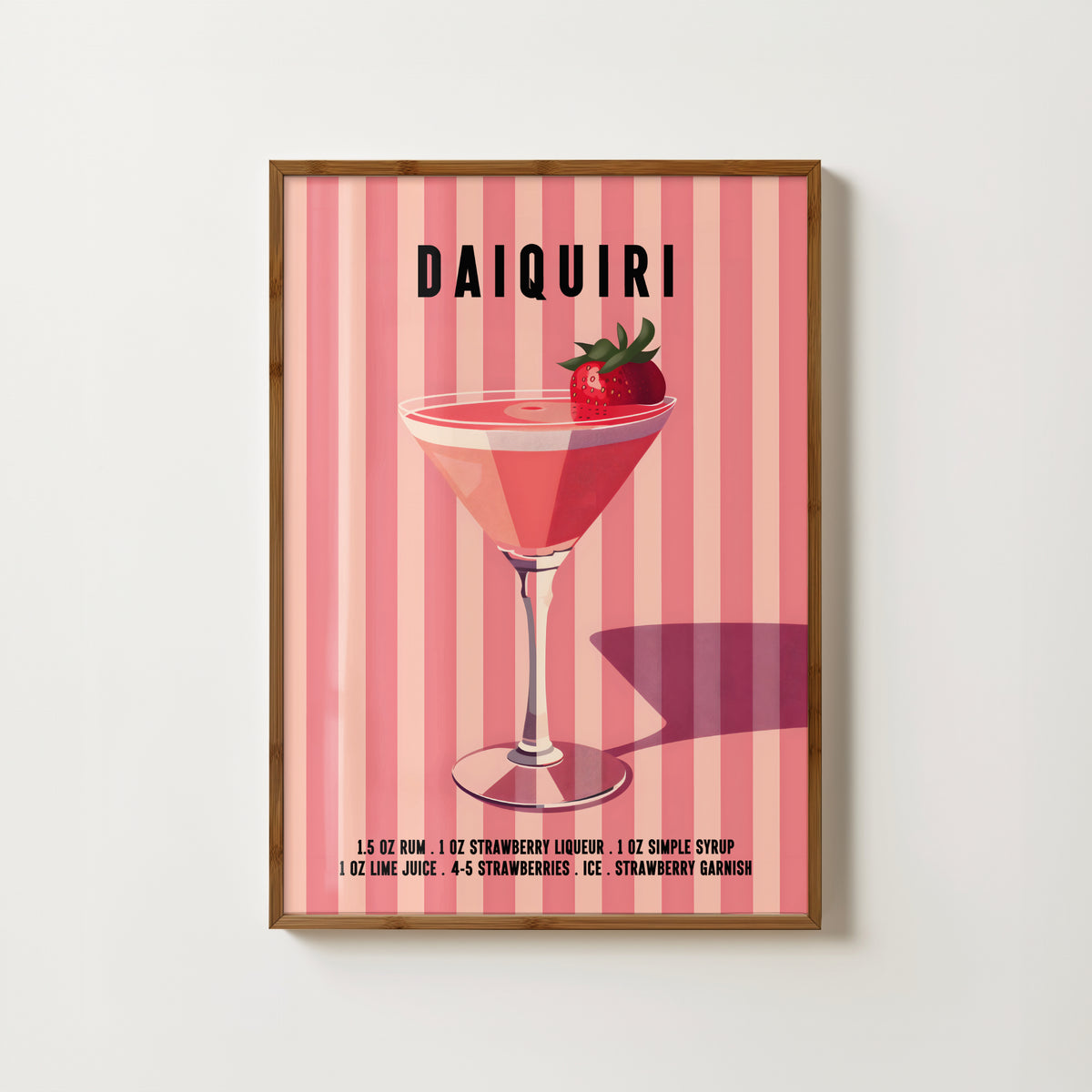 Daiquiri Cocktail Print