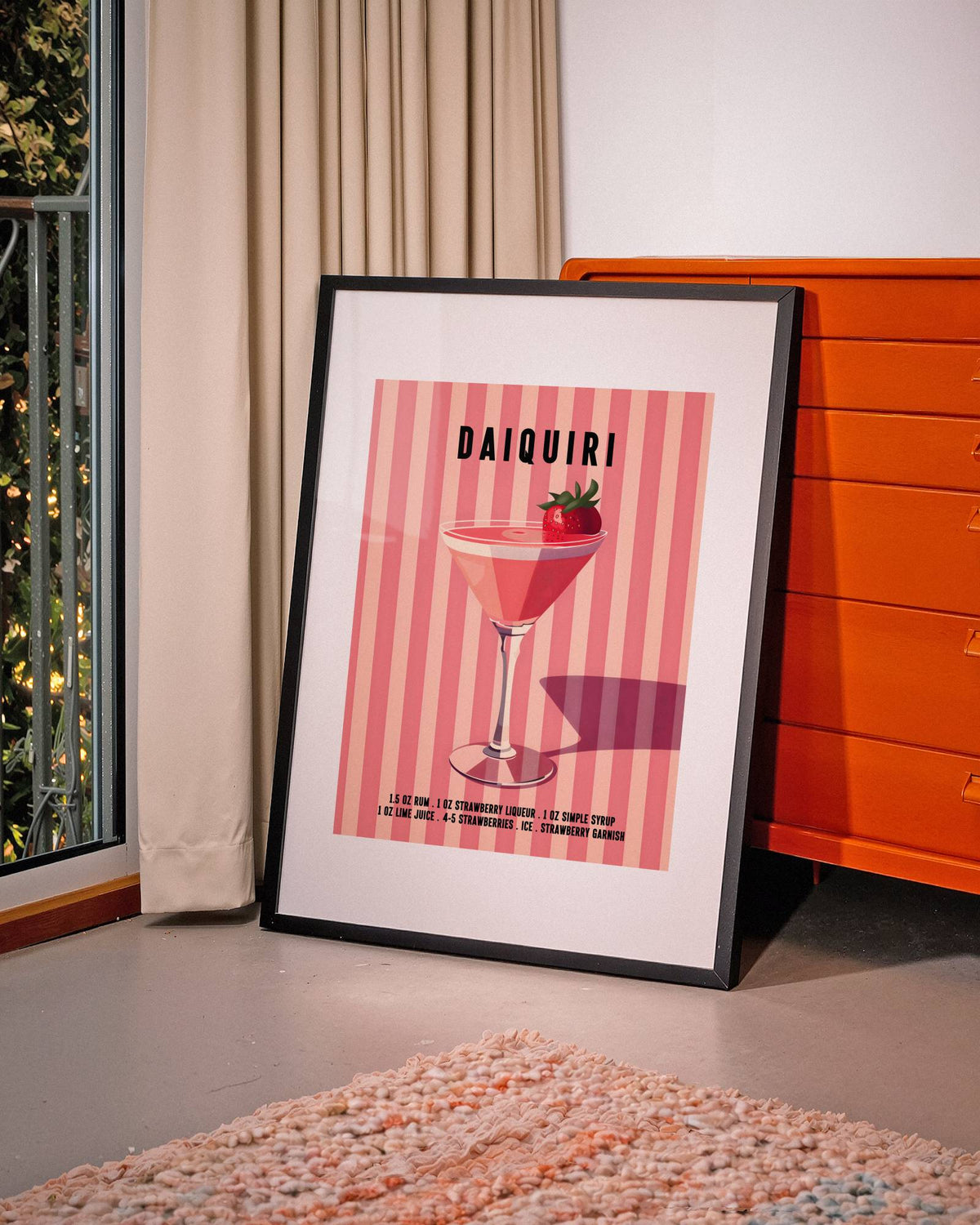 Daiquiri Cocktail Print