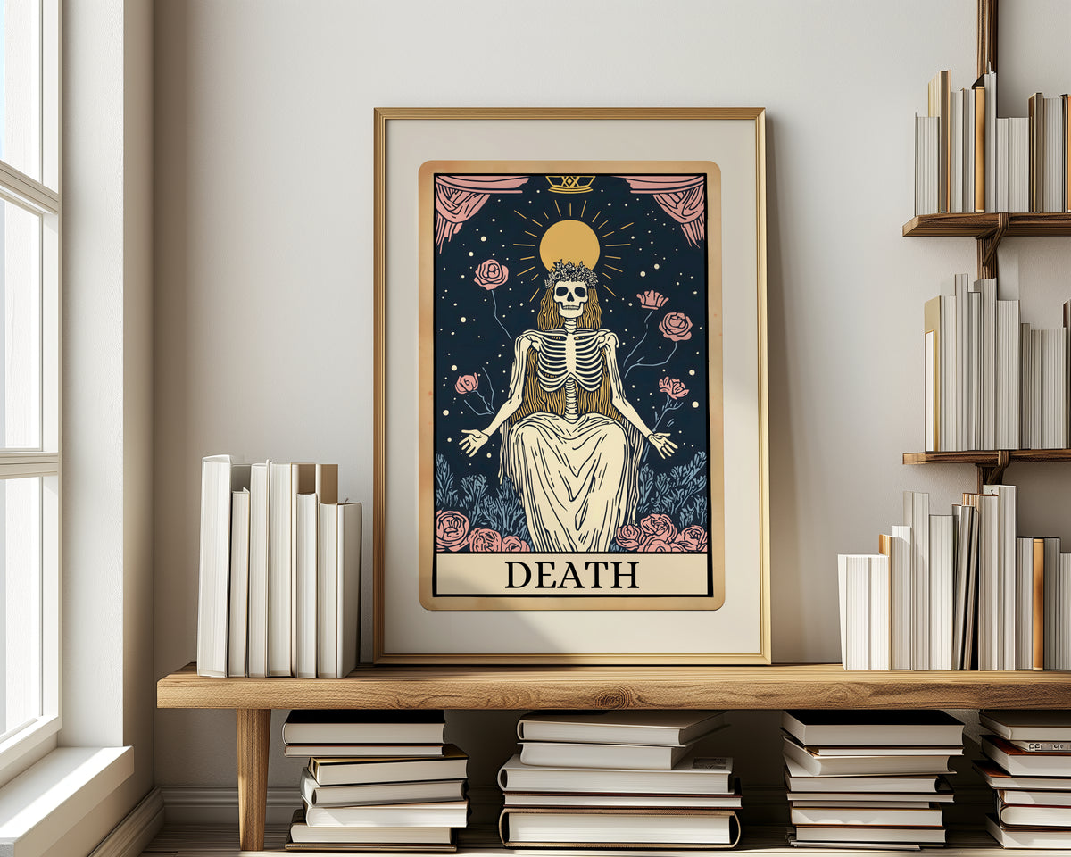 Death Tarot Card Print