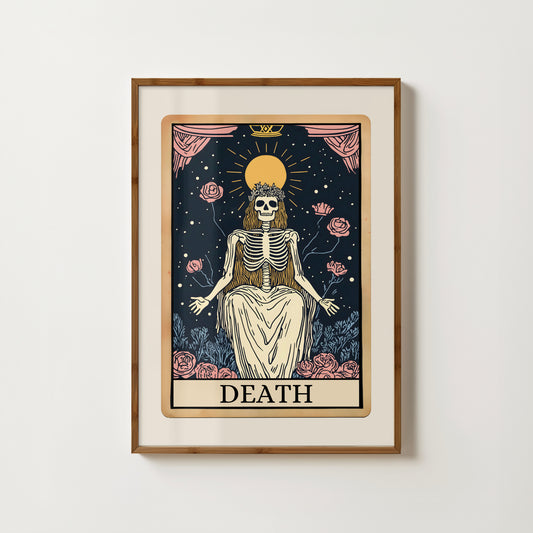 Death Tarot Card Print