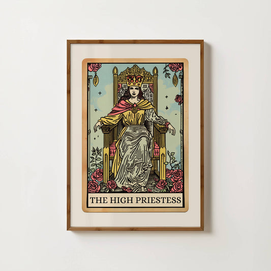 The High Priestess Tarot Card Print