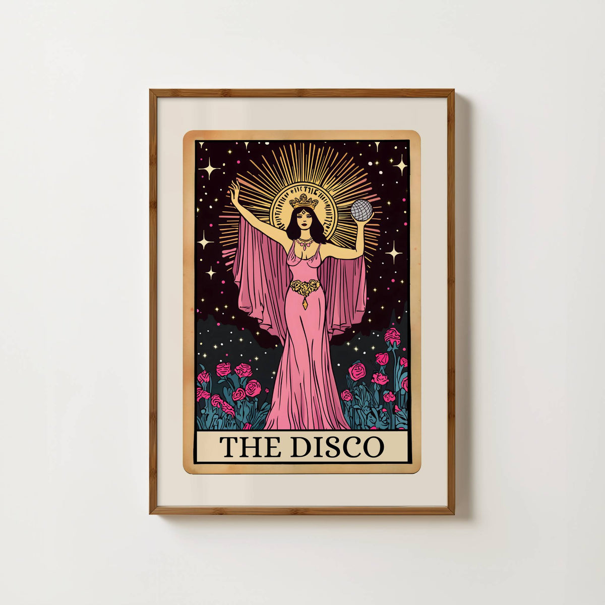 The Disco Tarot Card Print