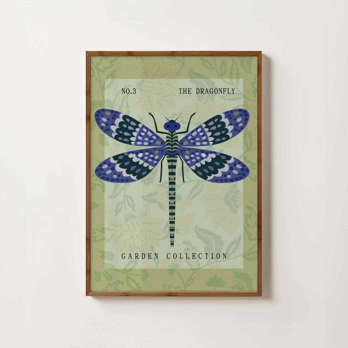 The Dragonfly Nursery Print