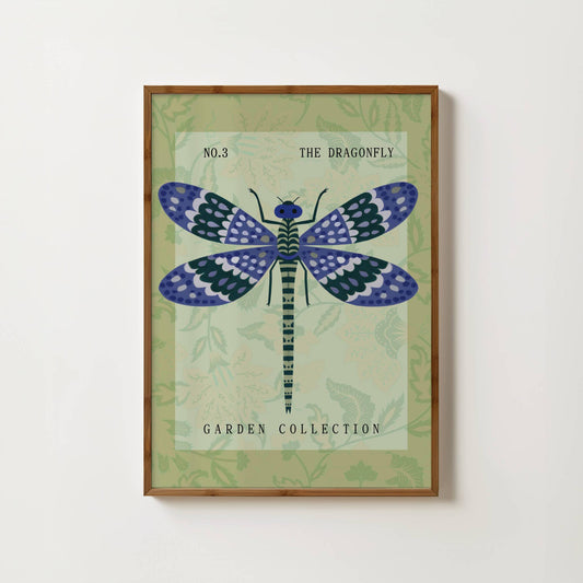 The Dragonfly Nursery Print