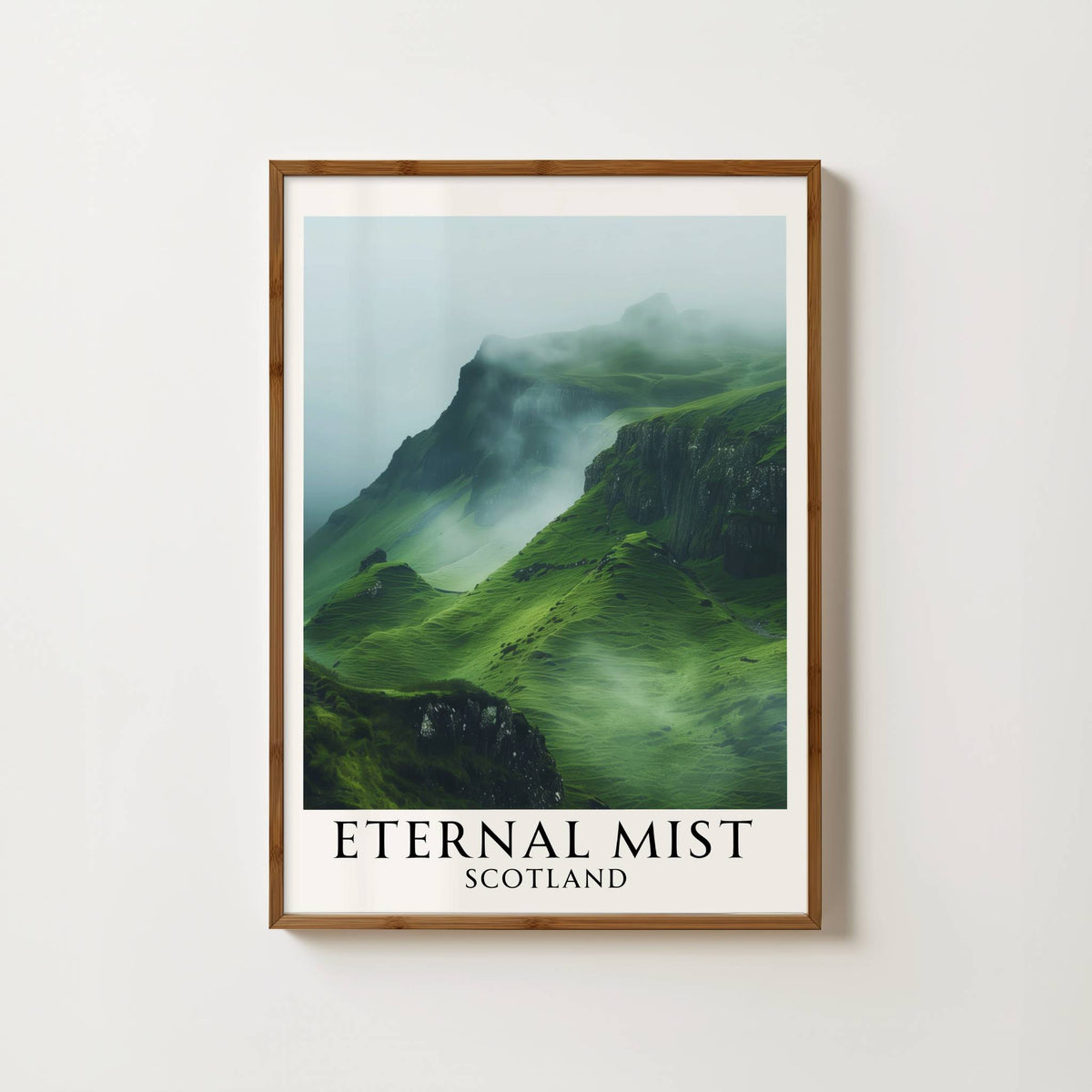 Eternal Mist Scotland Print