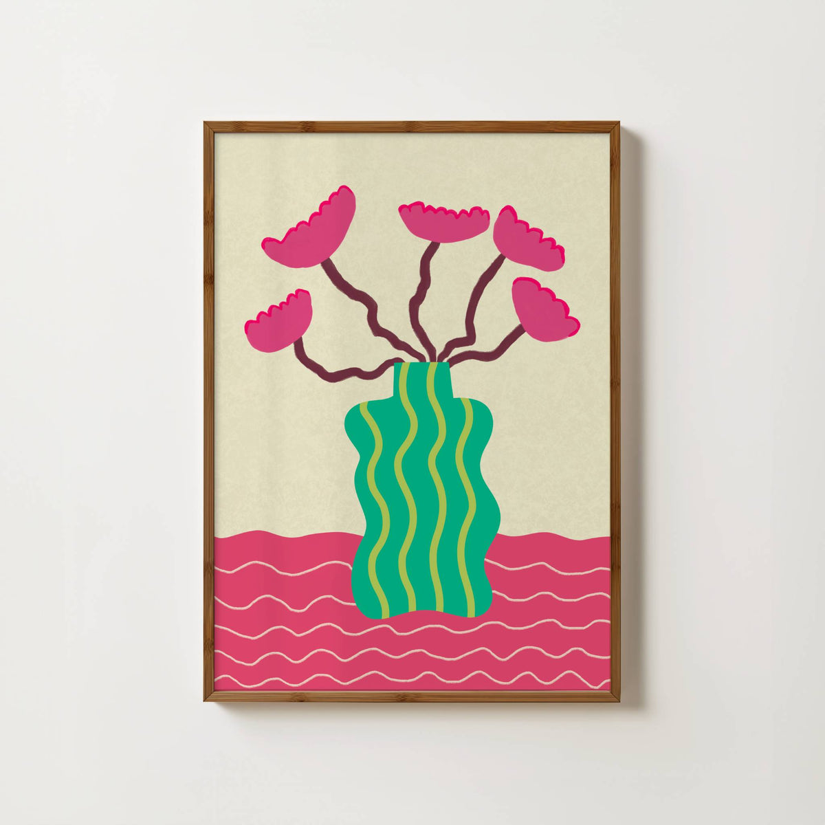 Colour Bloom No.3 : Berry Groove Floral Print