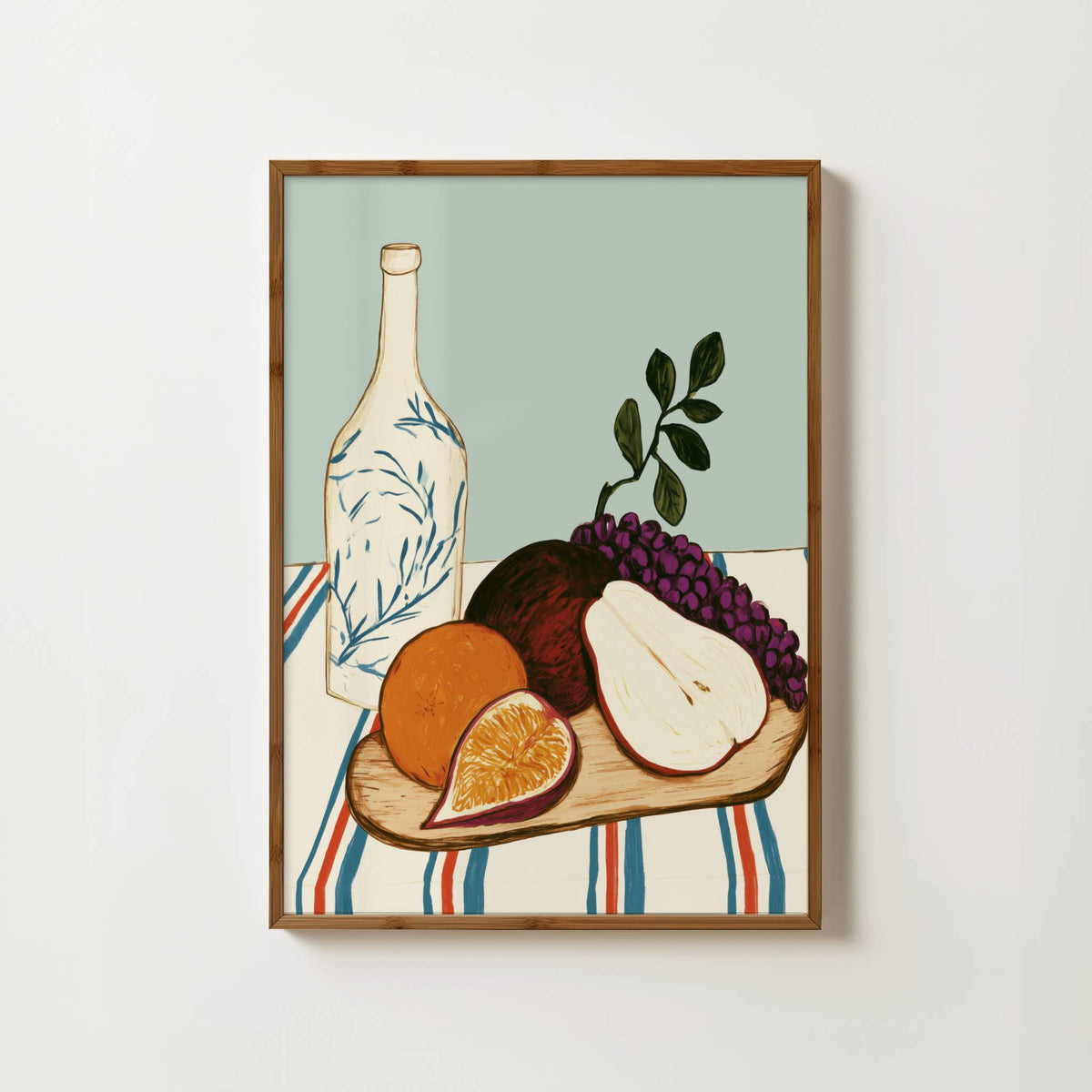 Gathered Fruit Still Life Print