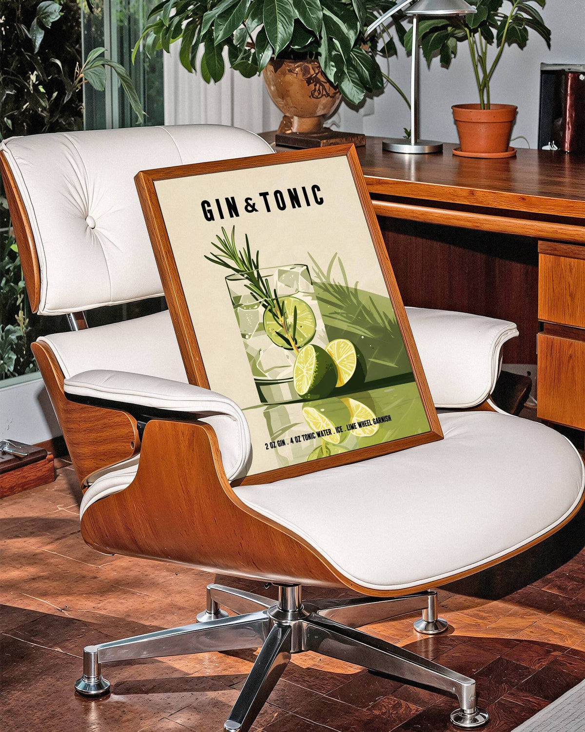 Gin And Tonic Cocktail Print