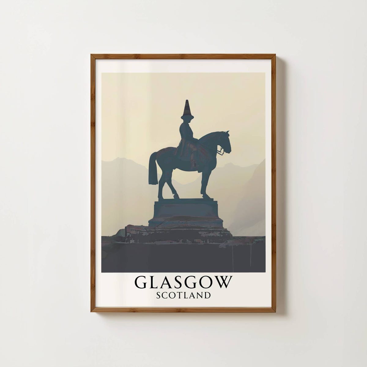 Glasgow Scotland Print