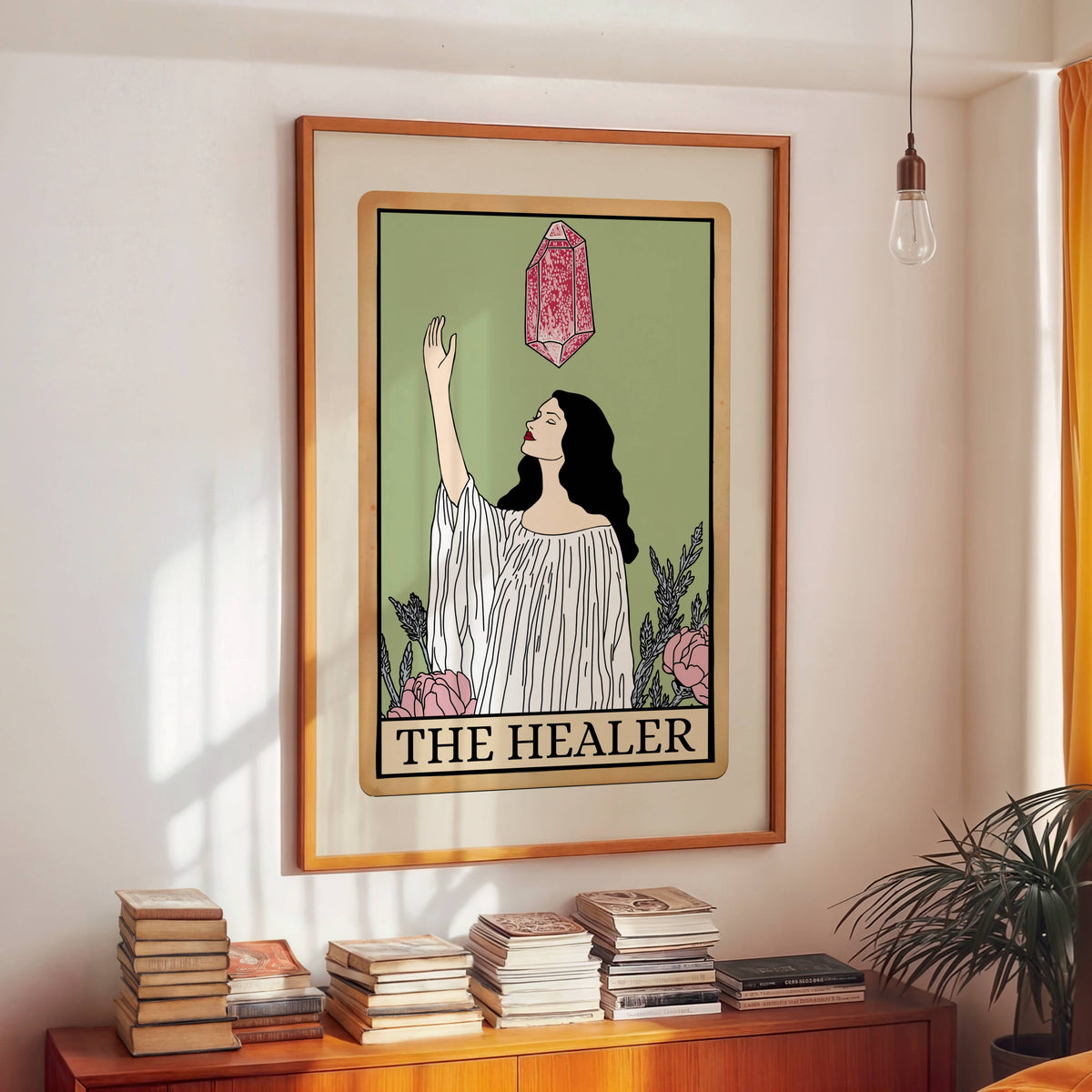 The Healer Tarot Card Print