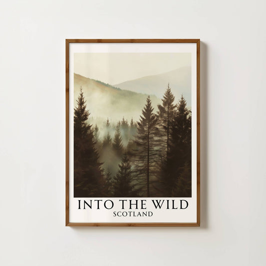 Into The Wild Scotland Print