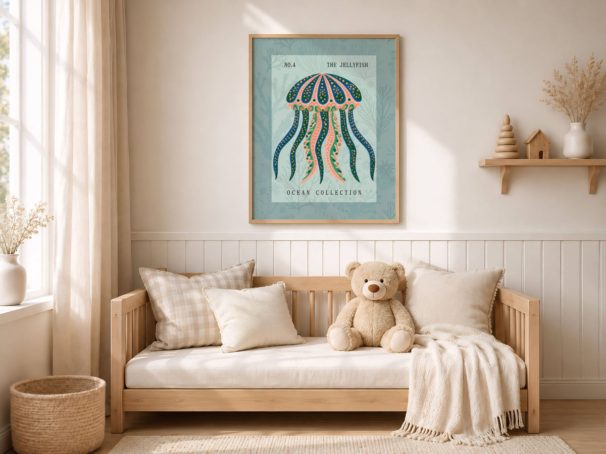 The Jellyfish Nursery Print