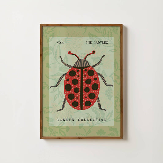 The Ladybug Nursery Print