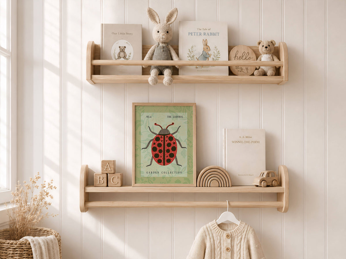 The Ladybug Nursery Print