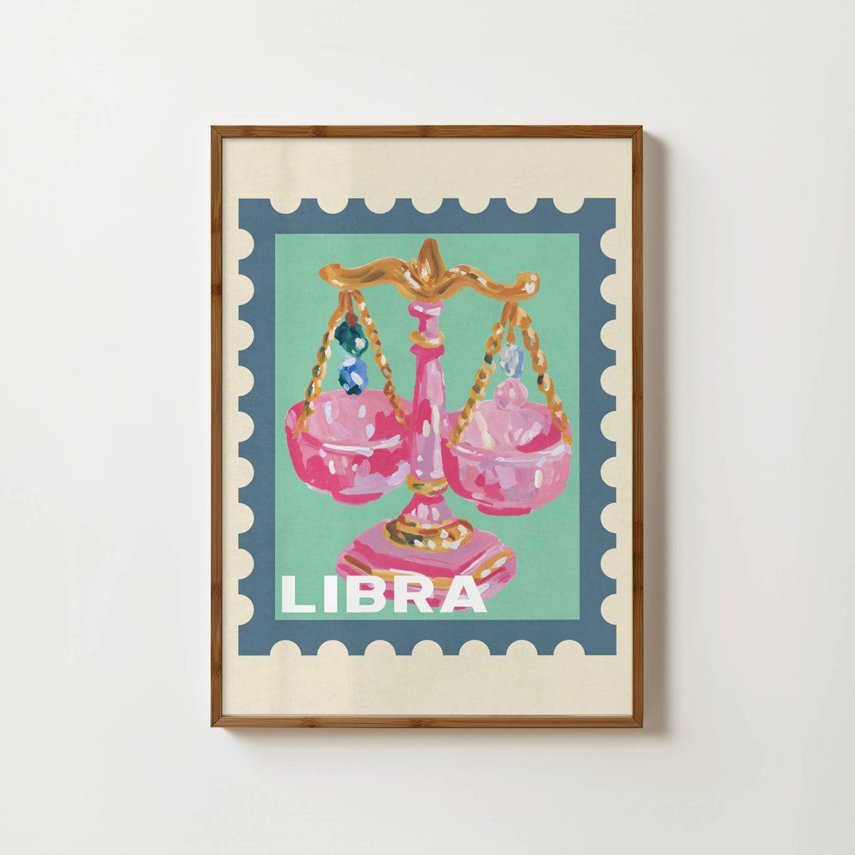 Libra Zodiac Print