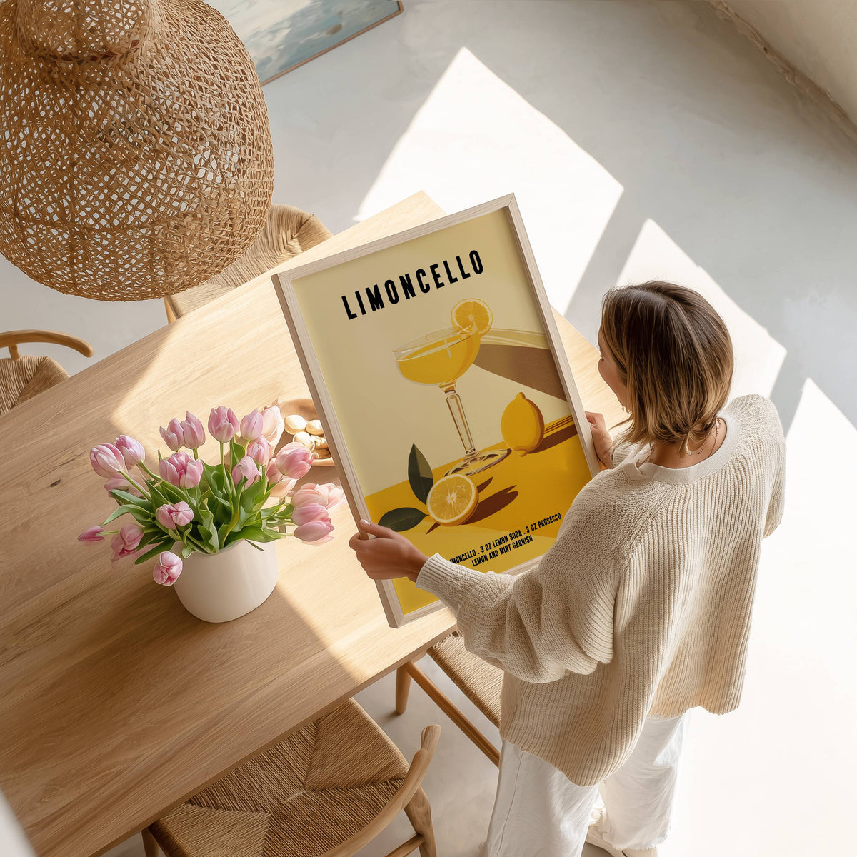 Limoncello Cocktail Print