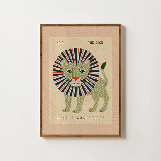 The Lion Nursery Print