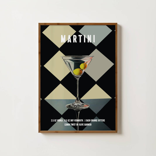 Martini Cocktail Print