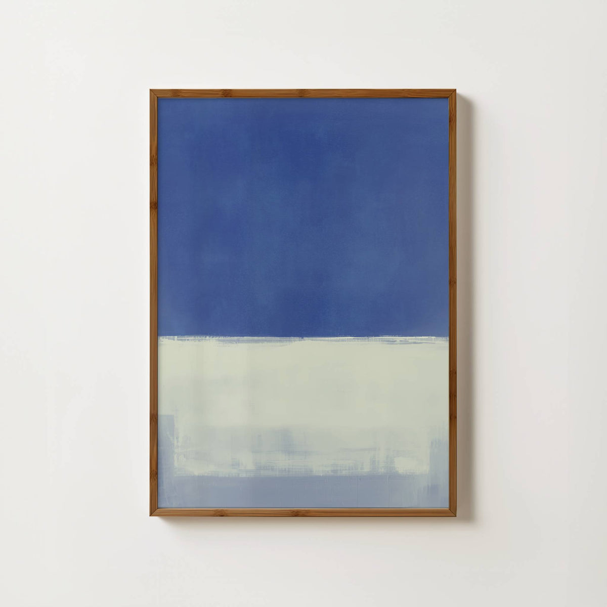 Duality Navy Abstract Print