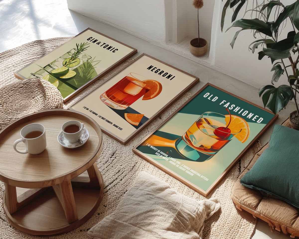 Negroni Cocktail Print