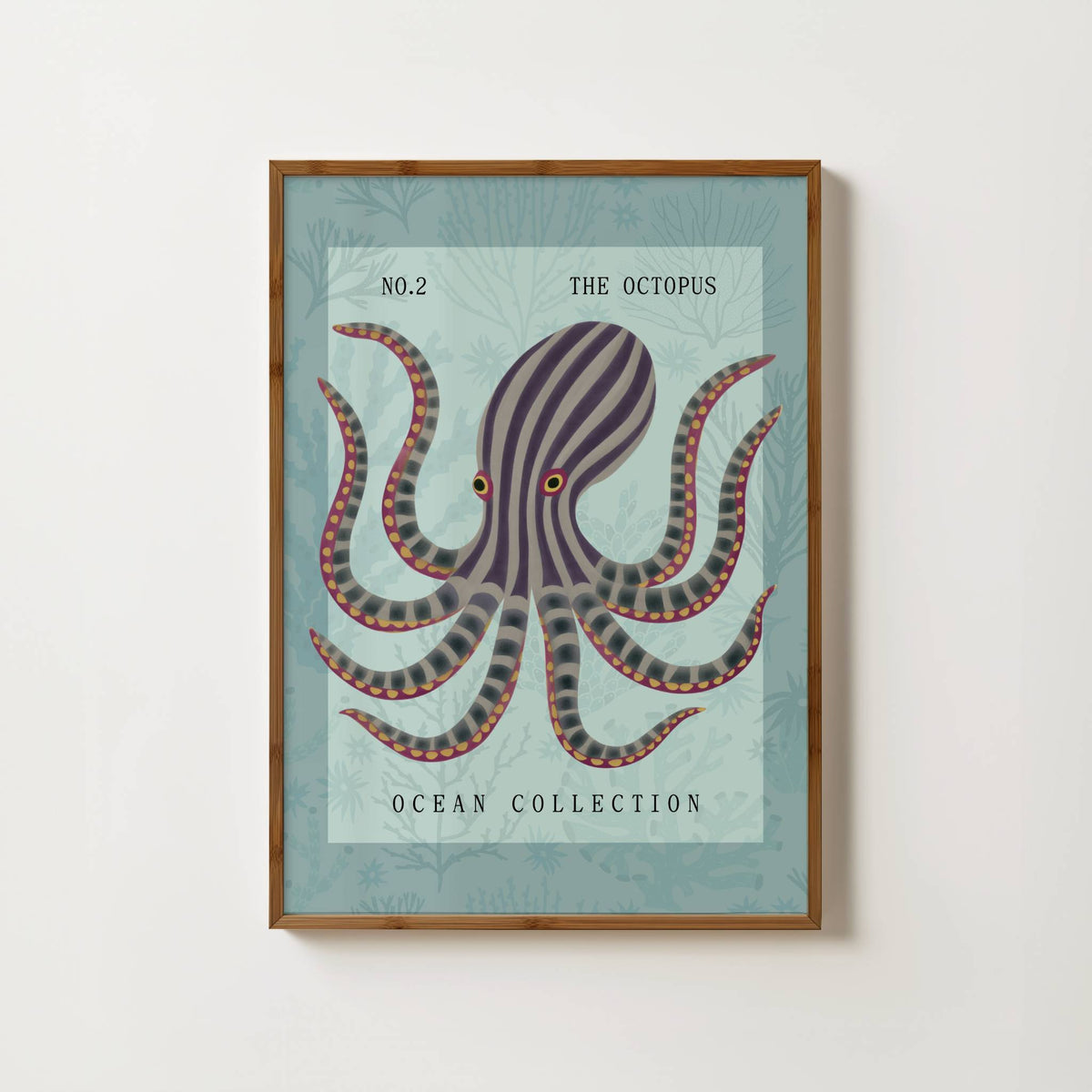 The Octopus Nursery Print