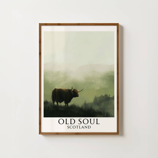 Old Soul Scotland Print