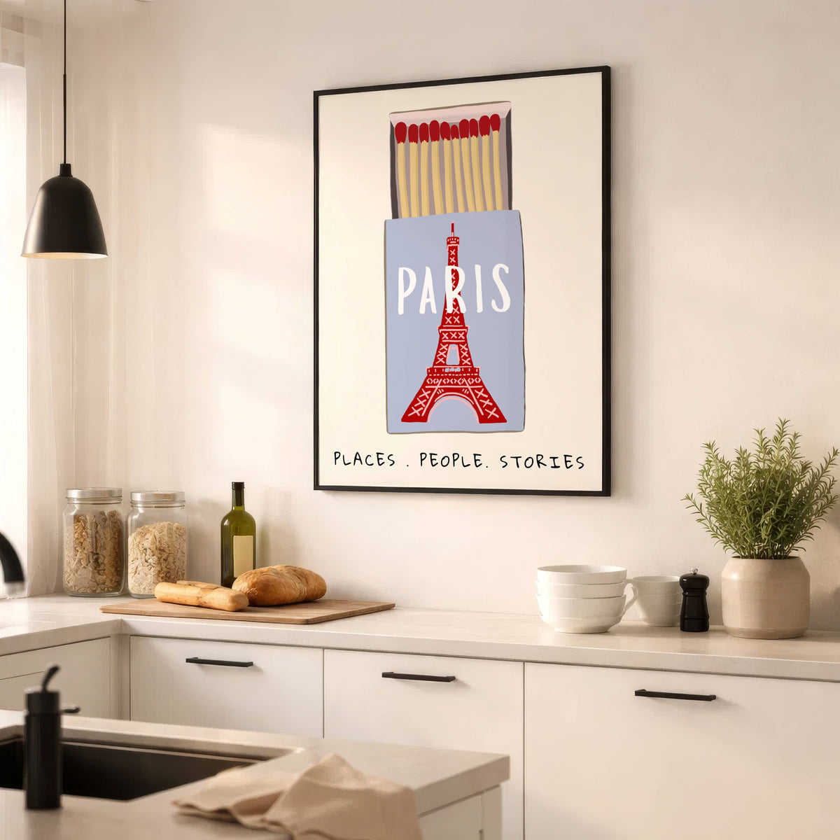 Paris Matchbox Print