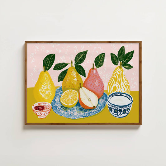 Pear Study Print