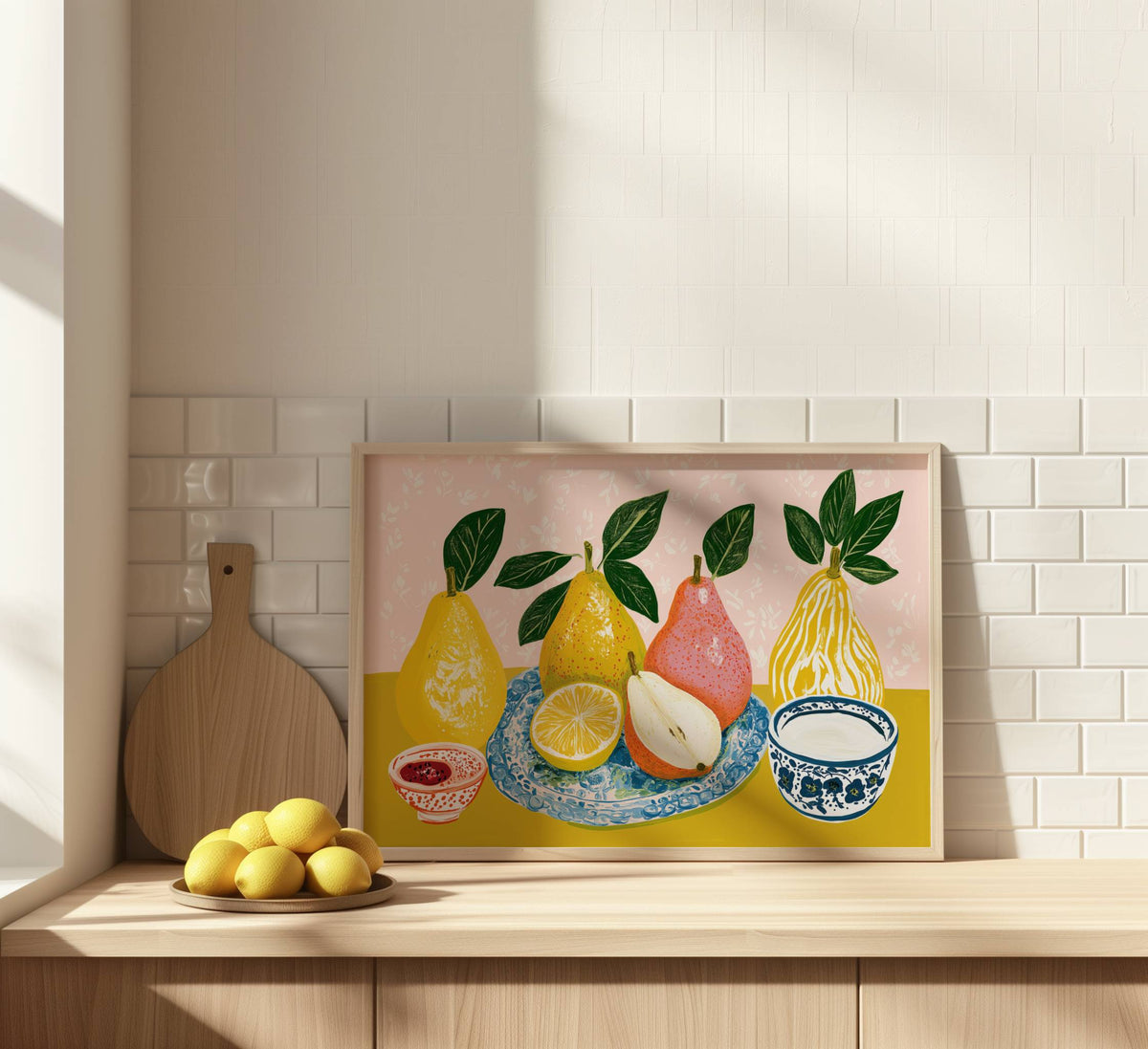Pear Study Print