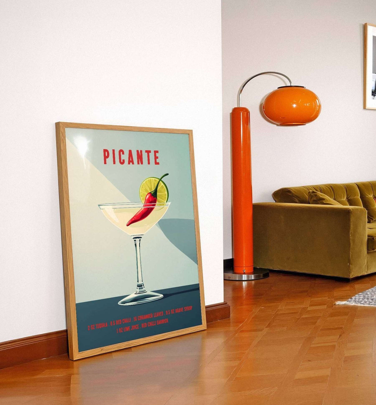Picante Cocktail Print
